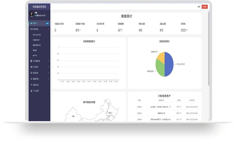 抖音|快手|小红书|b站评论区综合截留获客引流系统 V2.2.3